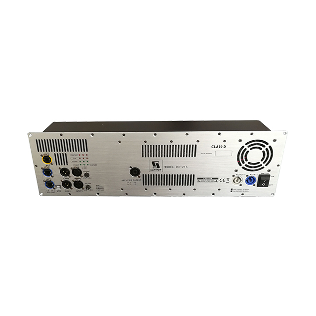 D3-215带有以太网的1800W + 1800W + 900W数字DSP平板放大器