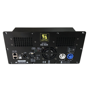 D2-825 800W 250W 2CH DSP有源板放大器，用于双功放扬声器