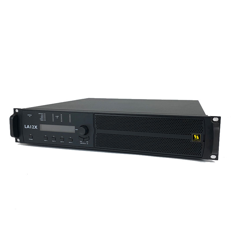 LA12X 12000W 4频道D音频DSP功率放大器