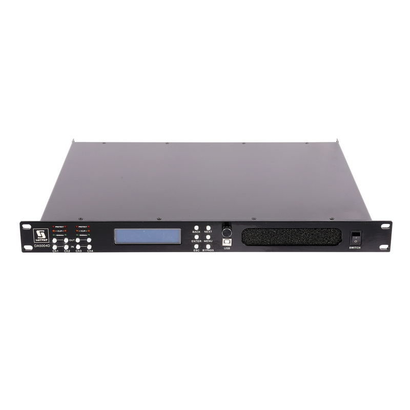 DA5004D 3600W 1U级DSP PA音频功率放大器