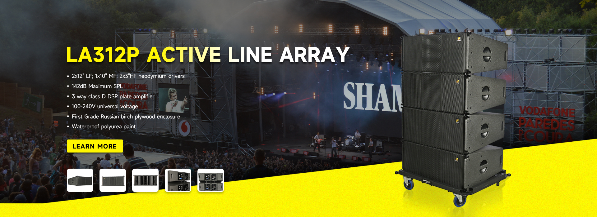 LA312P ACTIVE LINE ARRAY SYSTEM