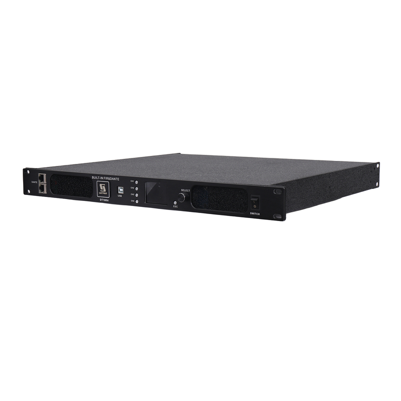 DT18K4 4频道18000W D级D Dante专业数字音频功率放大器 