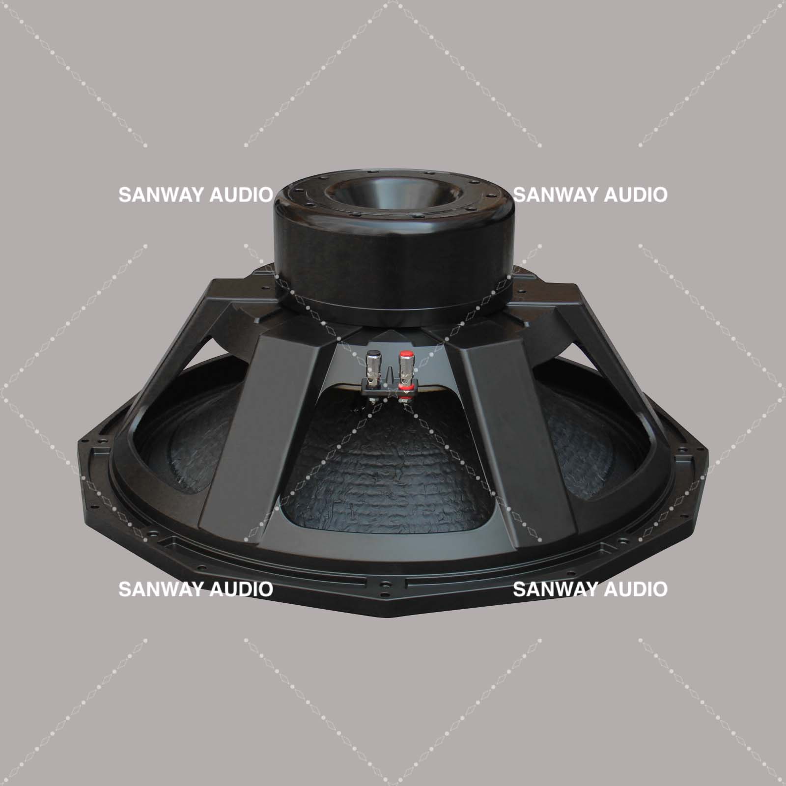BSX 双 21 英寸 DJ 低音炮扬声器，长冲程设计